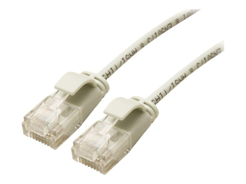 7630049614857 - Roline Patch-Kabel RJ-45 (M) zu RJ-45 (M) 1 m UTP CAT 6a weiß (21153903)