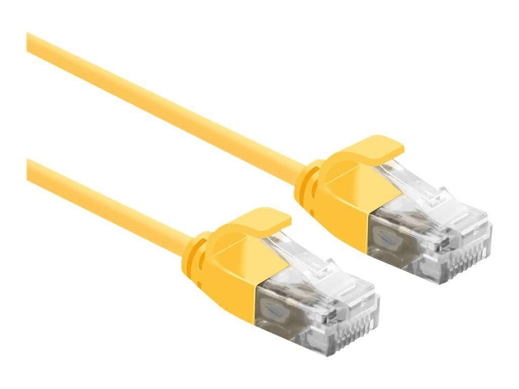 7630049615007 - Roline Patch-Kabel RJ-45 (M) zu RJ-45 (M) 50 cm UTP CAT 6a gelb (21153922)