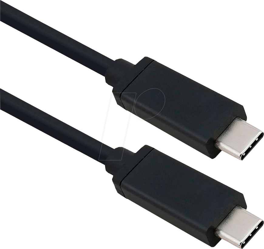 7630049619302 - VALUE USB4 Gen 3 Kabel Emark C-C ST ST 40Gbit s 100W schwarz 08 m