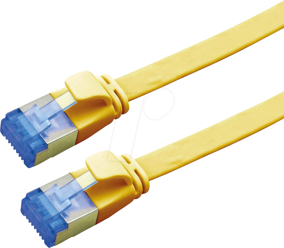 7630049623163 - 21992131 - Patchkabel Cat6a FTP extra-flach gelb 1 m 7630049623163 - 21992131 - Patchkabel Cat6a FTP extra-flach gelb 1 m