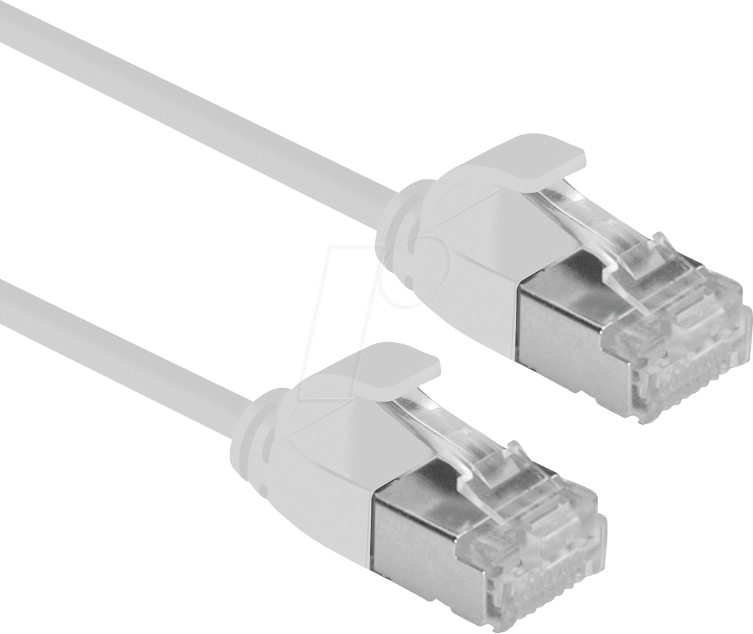 7630049624290 - ROLINE 21443305 - Cat6a Slim Patchkabel U FTP grau 2 m 7630049624290 - ROLINE 21443305 - Cat6a Slim Patchkabel U FTP grau 2 m