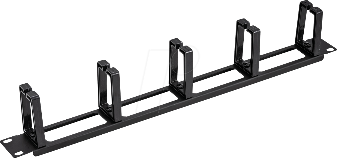 7630049624856 - 26990324 - 19 Kabelführungspanel 5 Bügel schwarz