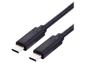 7630049624955 - Valueline - Value USB-Ladekabel usb 20 usb-c® Stecker 300 m Schwarz 11998310