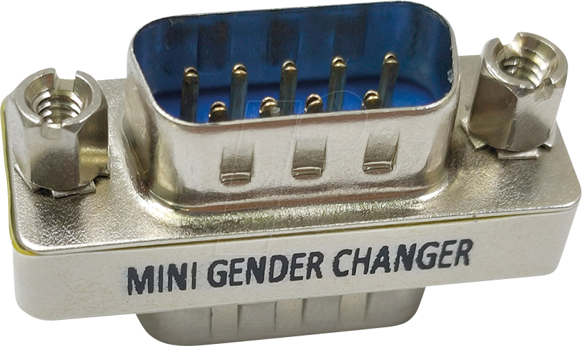 7630049626317 - 12992025 - Gender Changer Stecker   Stecker 9-pol