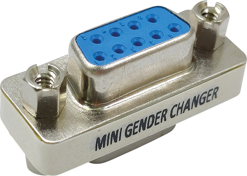 7630049626324 - 12992030 - Gender Changer Buchse   Buchse 9-pol