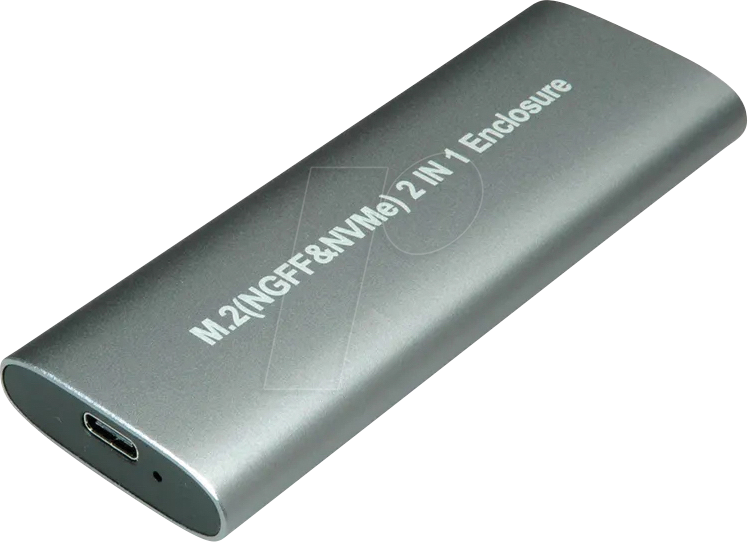 7630049627031 - 16994132 - Externes M2 NVMe SSD Gehäuse mit USB 31