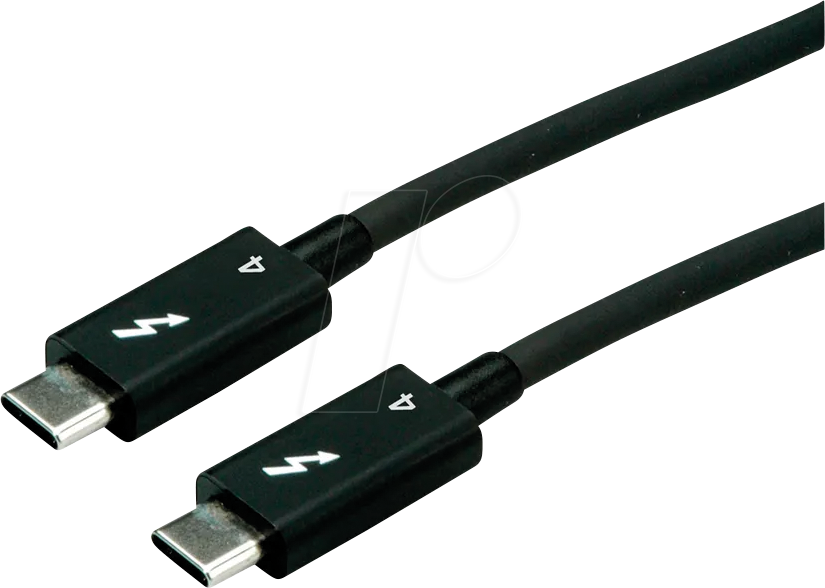 7630049629004 - 11029044 - Thunderbold 4 Kabel C Stecker > C Stecker 40Gbit s schwarz 0