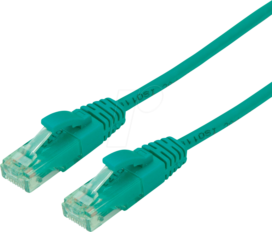 7630049630758 - ROLINE 21453134 - Patchkabel Cat6a UTP grün 15 m