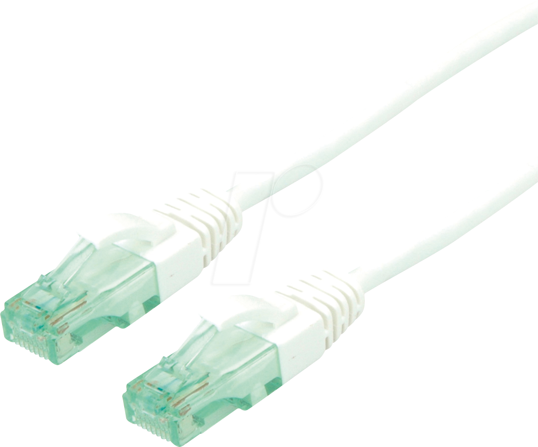 7630049631083 - ROLINE 21453164 - Patchkabel Cat6a UTP weiß 15 m