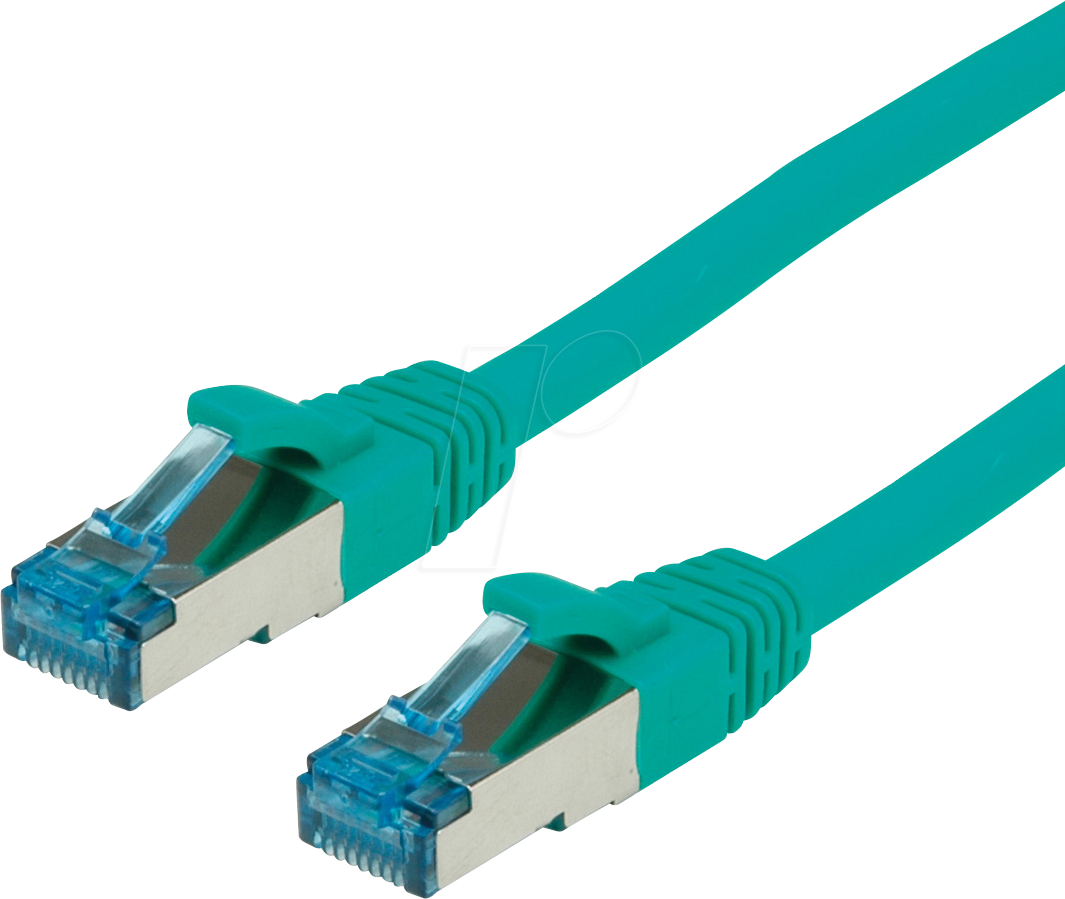 7630049632028 - 21991982 - Patchkabel Cat6a S FTP PIMF grün 015 m