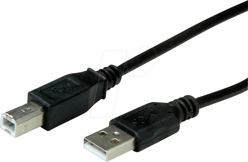 7630049632189 - ROLINE 11458818 - USB 20 Kabel A Stecker auf B Stecker schwarz 18 m 7630049632189 - ROLINE 11458818 - USB 20 Kabel A Stecker auf B Stecker schwarz 18 m