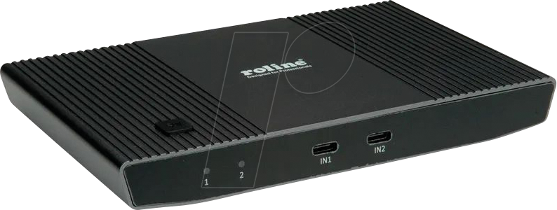 7630049632394 - 14013427 - KVM Switch 2-Port HDMI USB