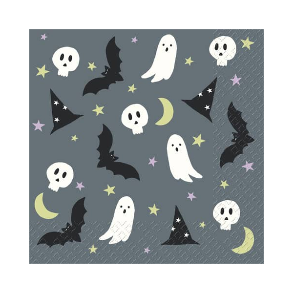 7630050864531 - 2572 5362 67 Motivserviette 33x33cm Halloween 7630050864531 STEWO