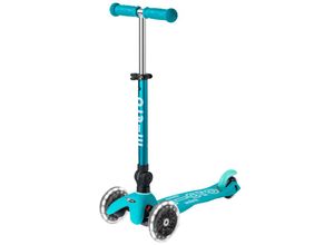 7630053556730 - Kinder-Scooter MINI MICRO DELUXE FOLDABLE LED in aqua