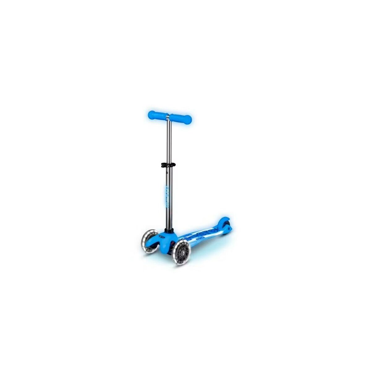 7630053559915 - Scooter Micro Deluxe Glow LED Plus grün Grau türkis Silberfarben 7630053559915 - Scooter Micro Deluxe Glow LED Plus grün Grau türkis Silberfarben