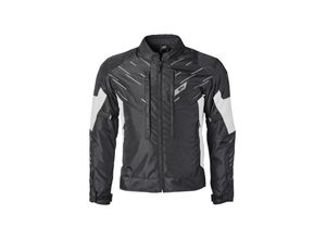 7630180124345 - Motorradjacke GMS Kasai WP Schwarz-Weiß