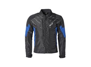 7630180124536 - Motorradjacke GMS Kasai WP Schwarz-Blau