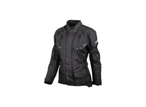 7630472640966 - GMS Taylor Damen Motorrad Textiljacke - Schwarz - 6XL - female