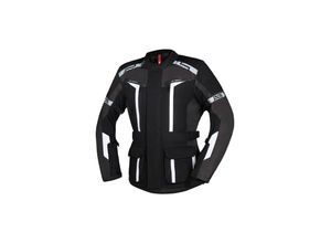 7630554904467 - Evans-ST 20 Motorrad Textiljacke - Schwarz Grau Weiss - 5XL - unisex