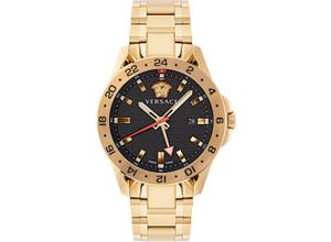 7630615105246 - Schweizer Uhr VERSACE SPORT TECH GMT VE2W00522 Armbanduhren goldfarben Herren Quarzuhren