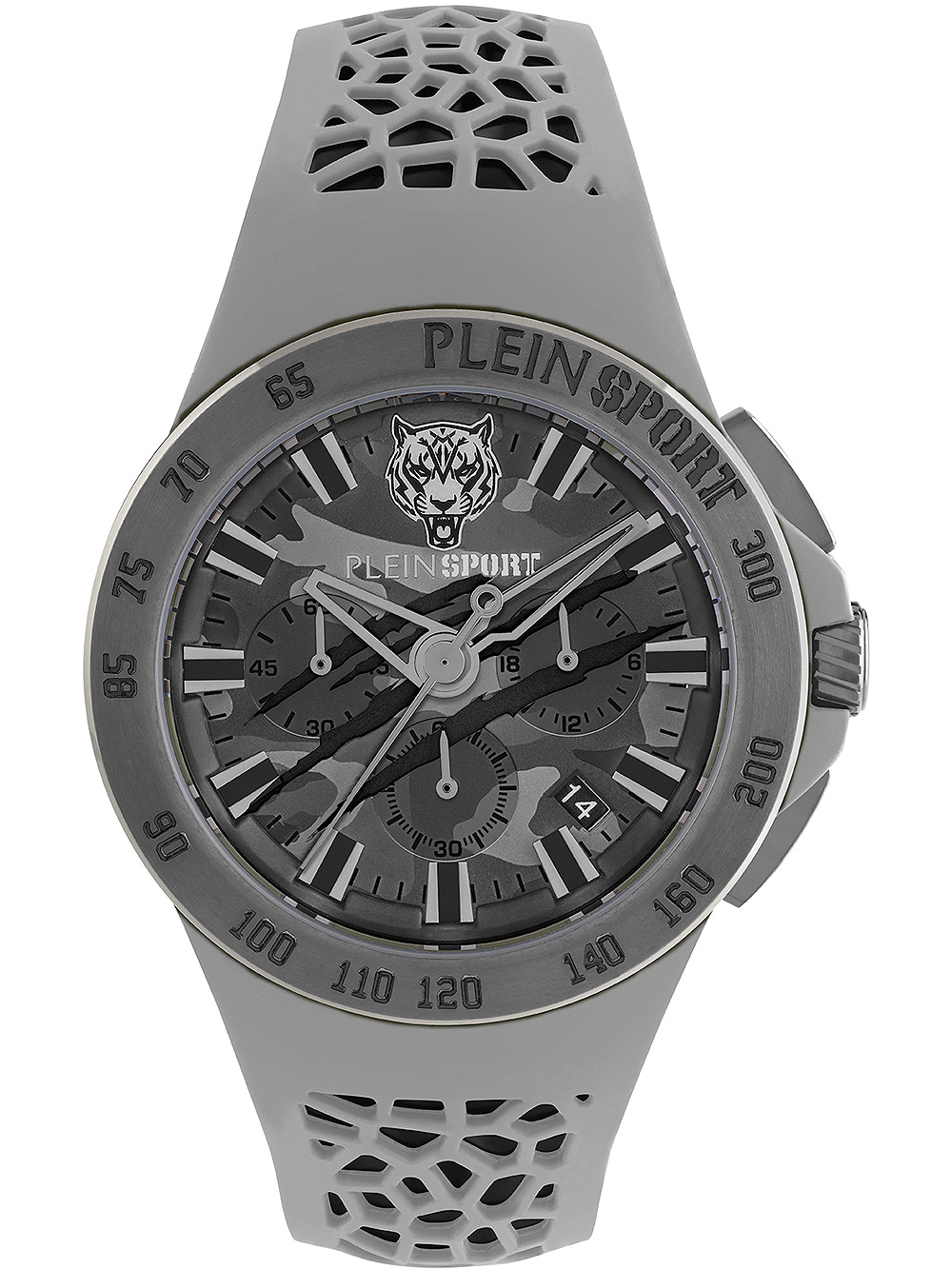 7630615131191 - Plein Sport PSABA0523 Thunderstorm Chronograph Herrenuhr 43mm 5AT