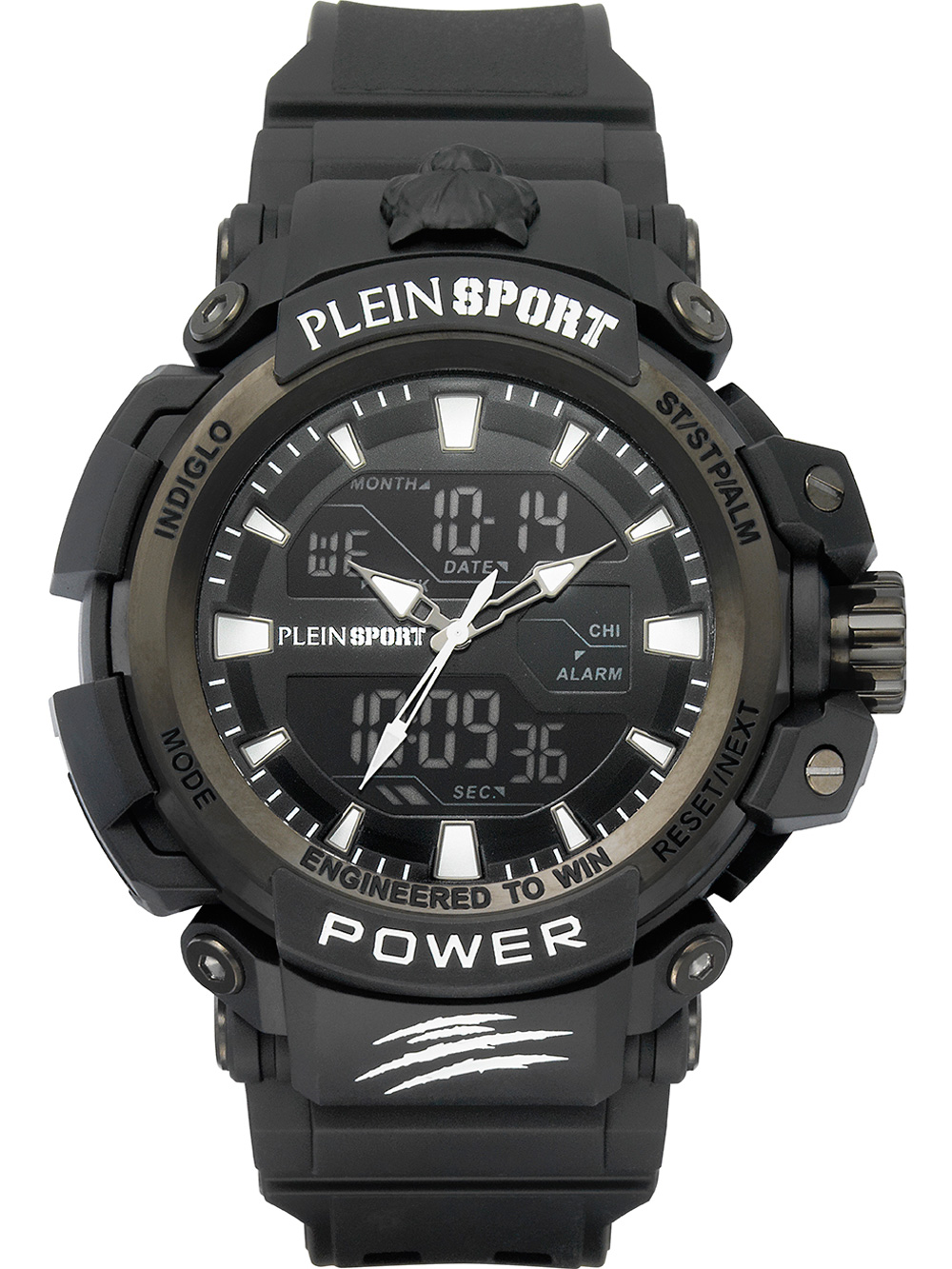 7630615131887 - Plein Sport PSNBA0123 Combat Herrenuhr 50mm 5ATM