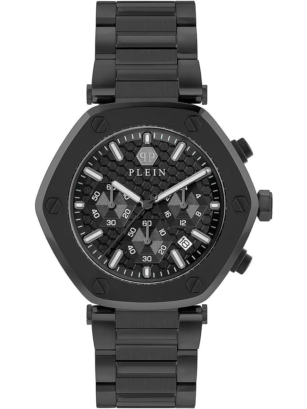 7630615138619 - PWZBA0623 The Hexagon Chronograph Unisex 42mm 5ATM