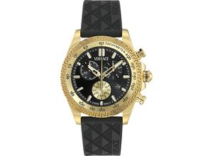 7630615161747 - Chronograph VERSACE VERSACE CHRONO X Armbanduhren schwarz Herren Quarzuhr Armbanduhr Herrenuhr Swiss Madeanalog Tag Stoppfunktion