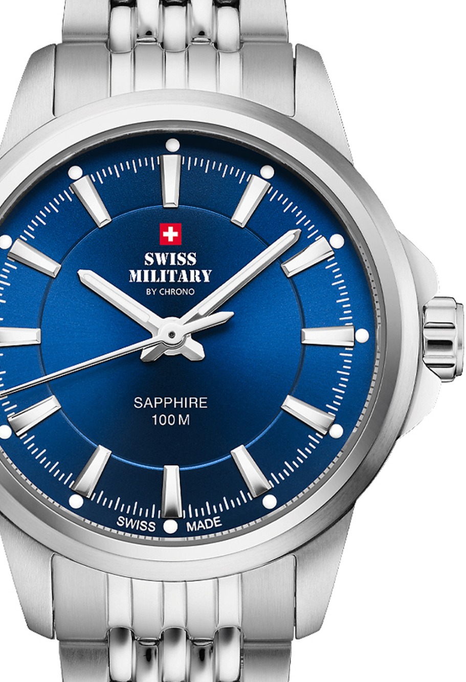 7630701200213 - Swiss Military SM3410503 Damenuhr Klassik Saphirglas 28mm 10ATM