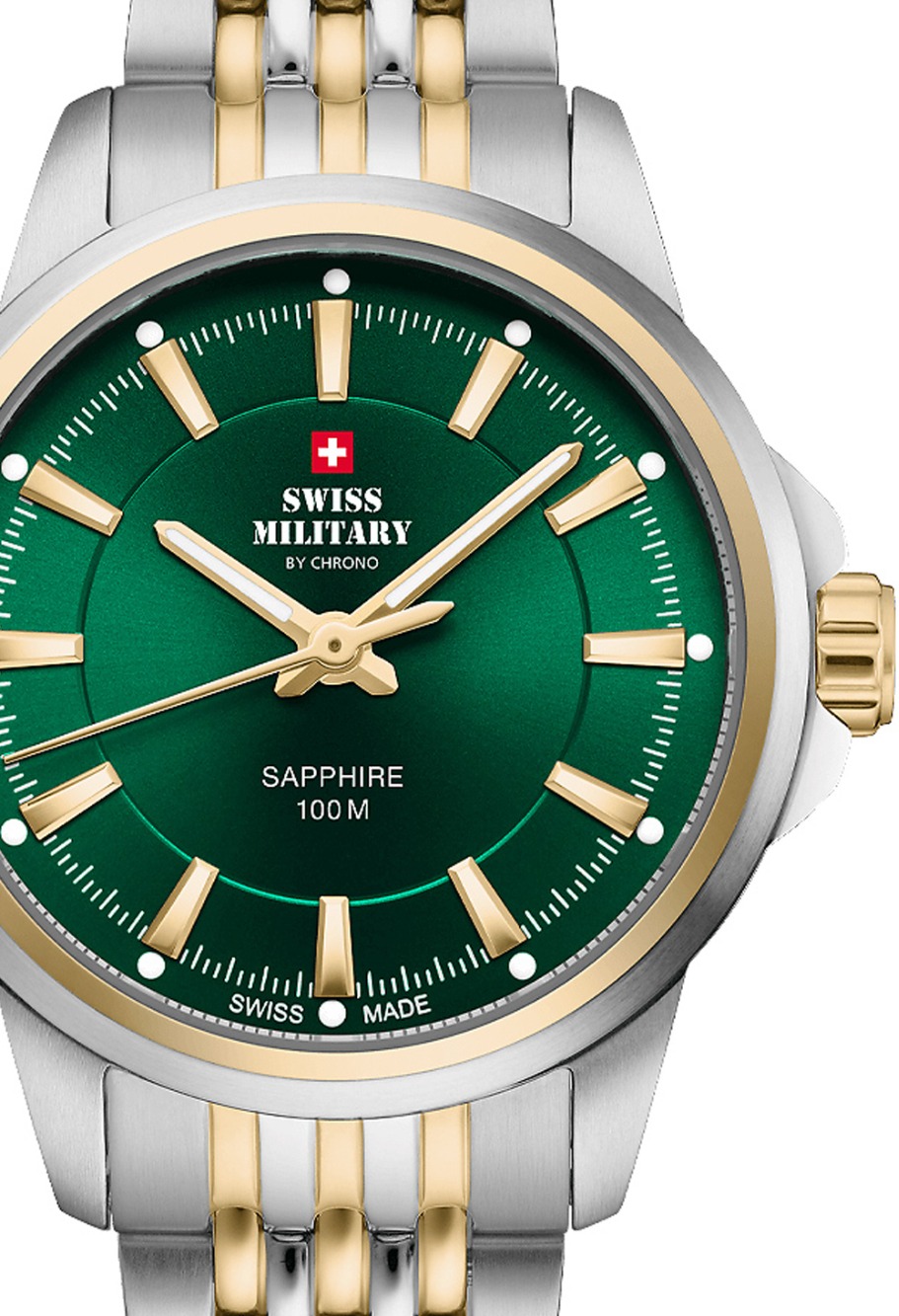 7630701200244 - Swiss Military SM3410506 Damenuhr Klassik Saphirglas 28mm 10ATM