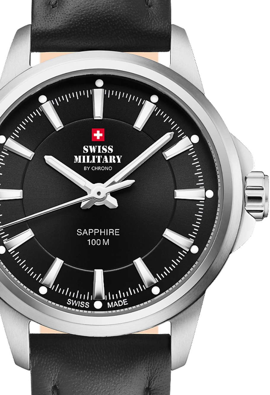 7630701200268 - Swiss Military SM3410508 Damenuhr Klassik Saphirglas 28mm 10ATM