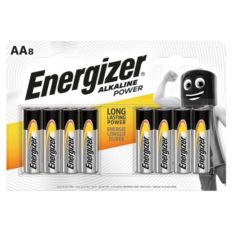 7638900410686 - ENERGIZER - POWER ALKALINE BATTERIE AA LR6 8 EINHEIT