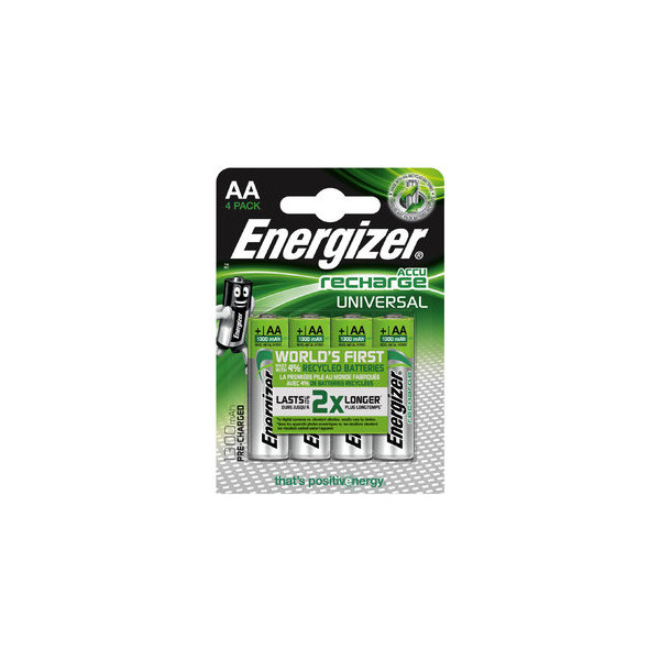 7638900424270 - Akku UNIVERSAL Nickel-Metallhydrid Mignon AA LR6 1300 mAh 7638900424270 Energizer