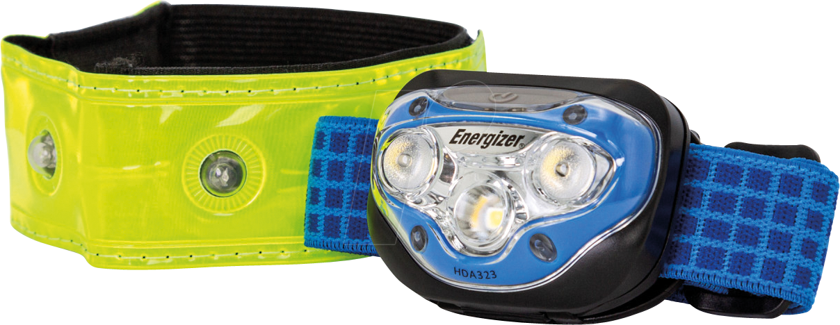 7638900426403 - EN SPORTPACK - LED-Stirnleuchte + Armband 100 lm blau 3x AAA (Micro) 7638900426403 - EN SPORTPACK - LED-Stirnleuchte + Armband 100 lm blau 3x AAA (Micro)