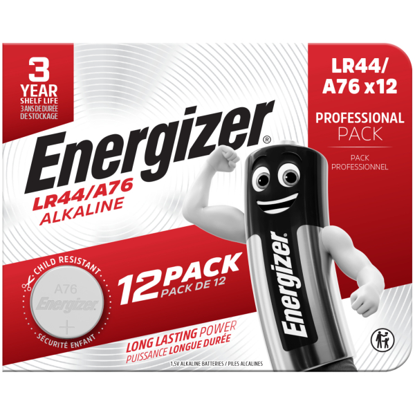 7638900453867 - Batterie E304263500 LR44 A76 12Stück 7638900453867 12 Stück