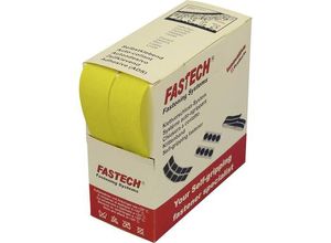 7640108888488 - FASTECH® B25-STD020805 Klettband zum Aufnähen Haft- und Flauschteil (L x B) 5 m x 25 mm Gelb 5 m