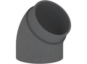 7640138047060 - Zehnder Bogen ComfoPipe Compact DN125 45° Durchmesser 155 125mm schwarz EPP 990328691