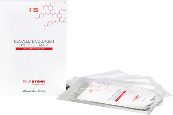 7640143817368 - DermoConcept Collagen Management Dé colleté  Collagen Hydrogel Mask 5 Stk