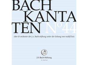 7640151160623 - Bach Kantaten N°44 - JSBach-Stiftung Rudolf Lutz (CD)