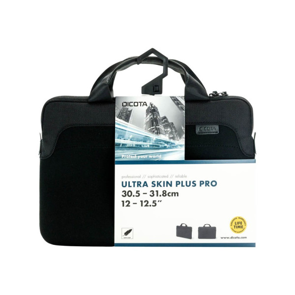 7640158663127 - DICOTA Laptoptasche Ultra Skin Plus Recycling-PET schwarz D31101 bis 318 cm (125 Zoll)