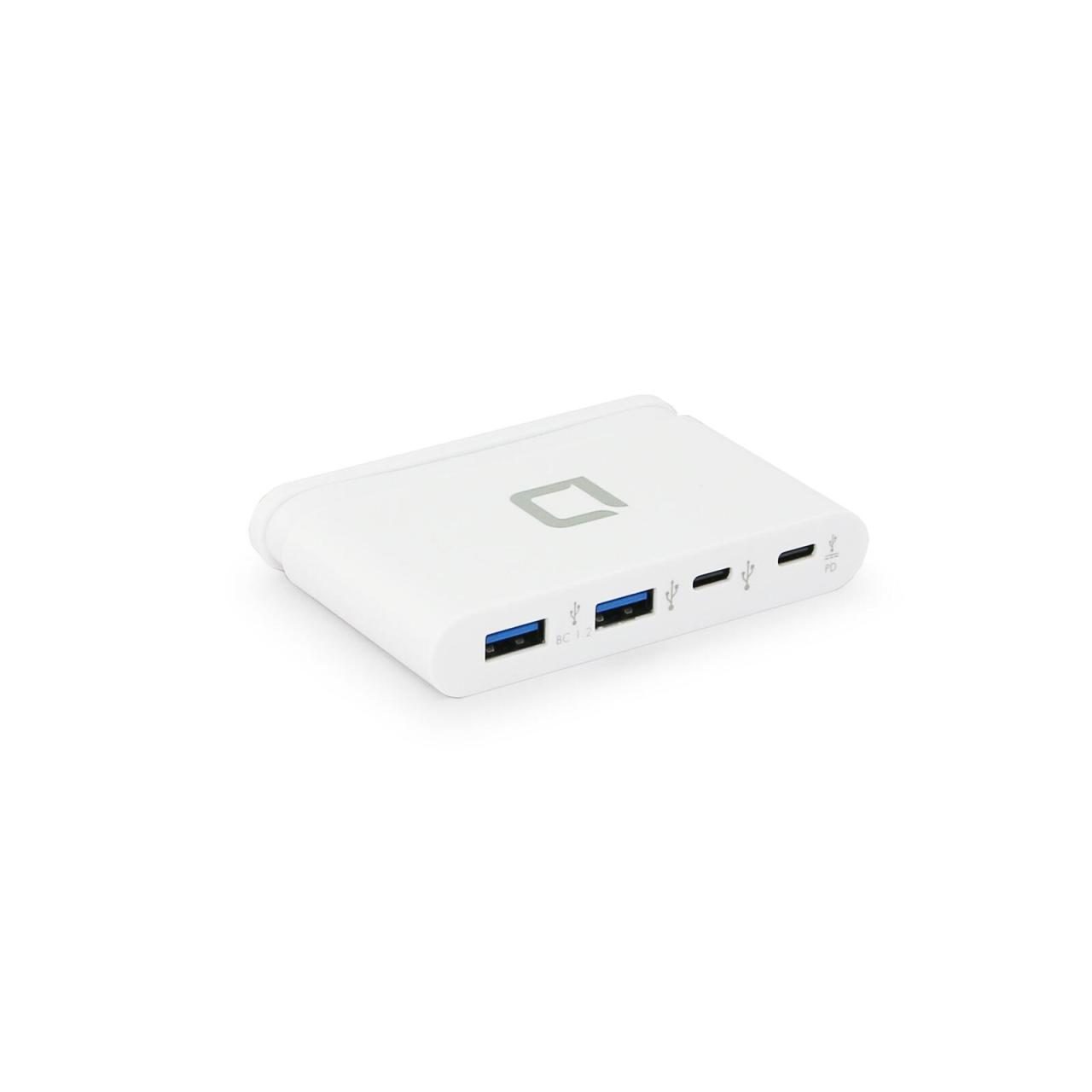 7640158669150 - USB-C Portable Hub 4-in-1 USB-Hubs - 4 - Weiß