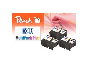 7640162839914 - E17 6 Druckerpatronen bk ersetzt Epson T017 T018 für zB Epson 1000 ICS Epson Stylus Color 680 Epson Stylus Color 680 TR