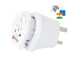 7640166320159 - Country Adapter World to Indien (5A) Reiseadapter 1500215-E (1500215-E) - Skross