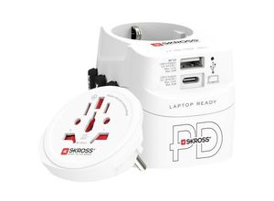 7640166329107 - 1302474 Reiseadapter Pro Light usb AC45PD World - Skross