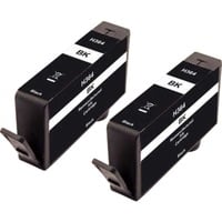 7640169589690 - TwinPack - 2-pack - black - compatible - remanufactured - ink cartridge (alternative for HP 364) - Tintenpatrone Schwarz