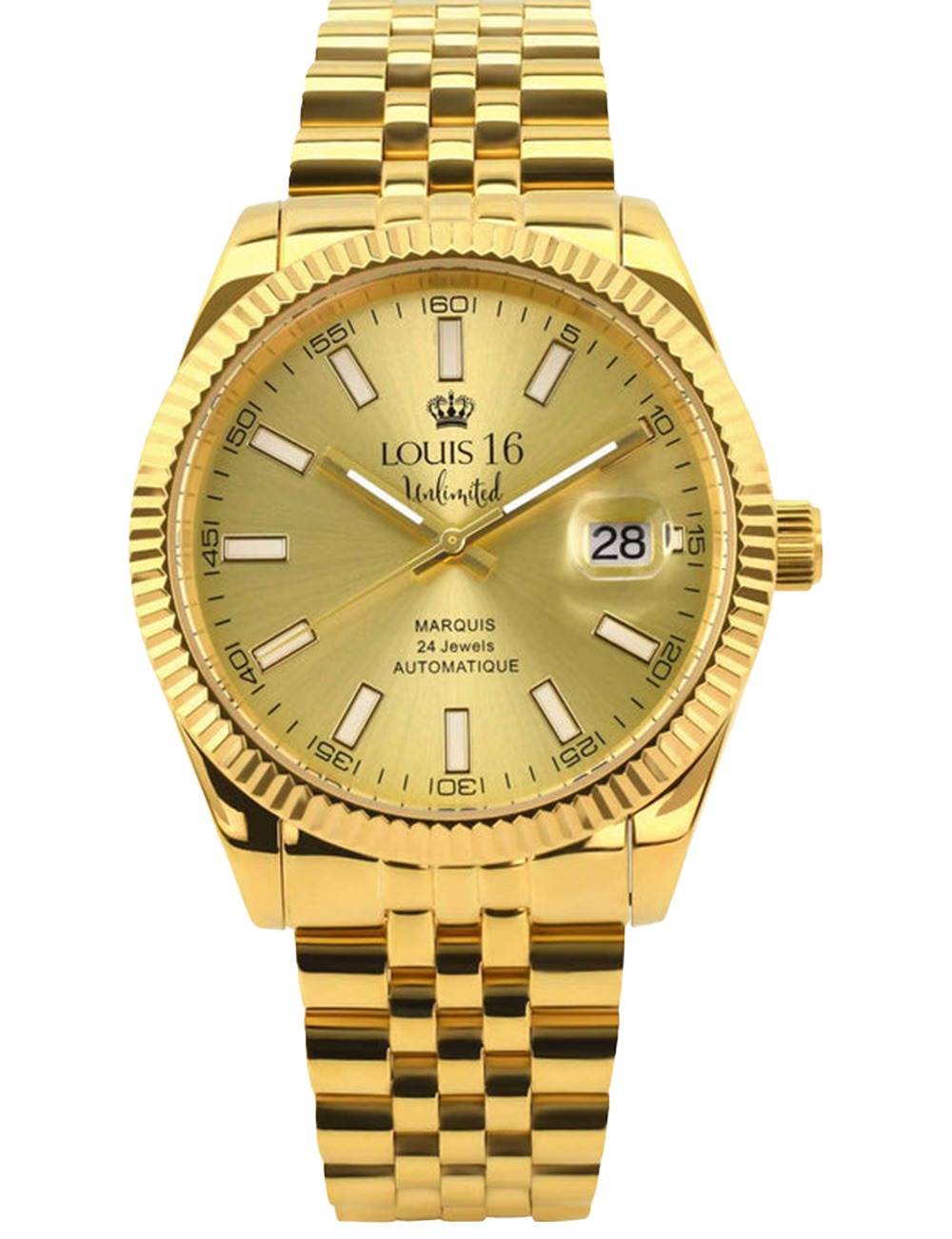 7640172148150 - Louis XVI LXVI3000 Herrenuhr Marquis Automatik Unlimited 42mm 5ATM 7640172148150 - Louis XVI LXVI3000 Herrenuhr Marquis Automatik Unlimited 42mm 5ATM