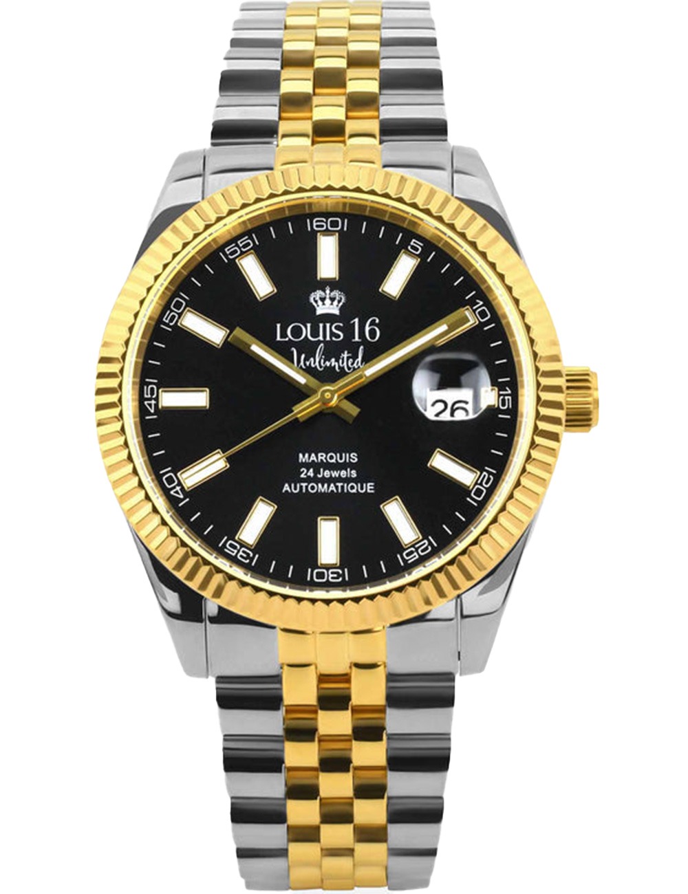 7640172148181 - Louis XVI LXVI3040 Herrenuhr Marquis Automatik Unlimited 42mm 5ATM
