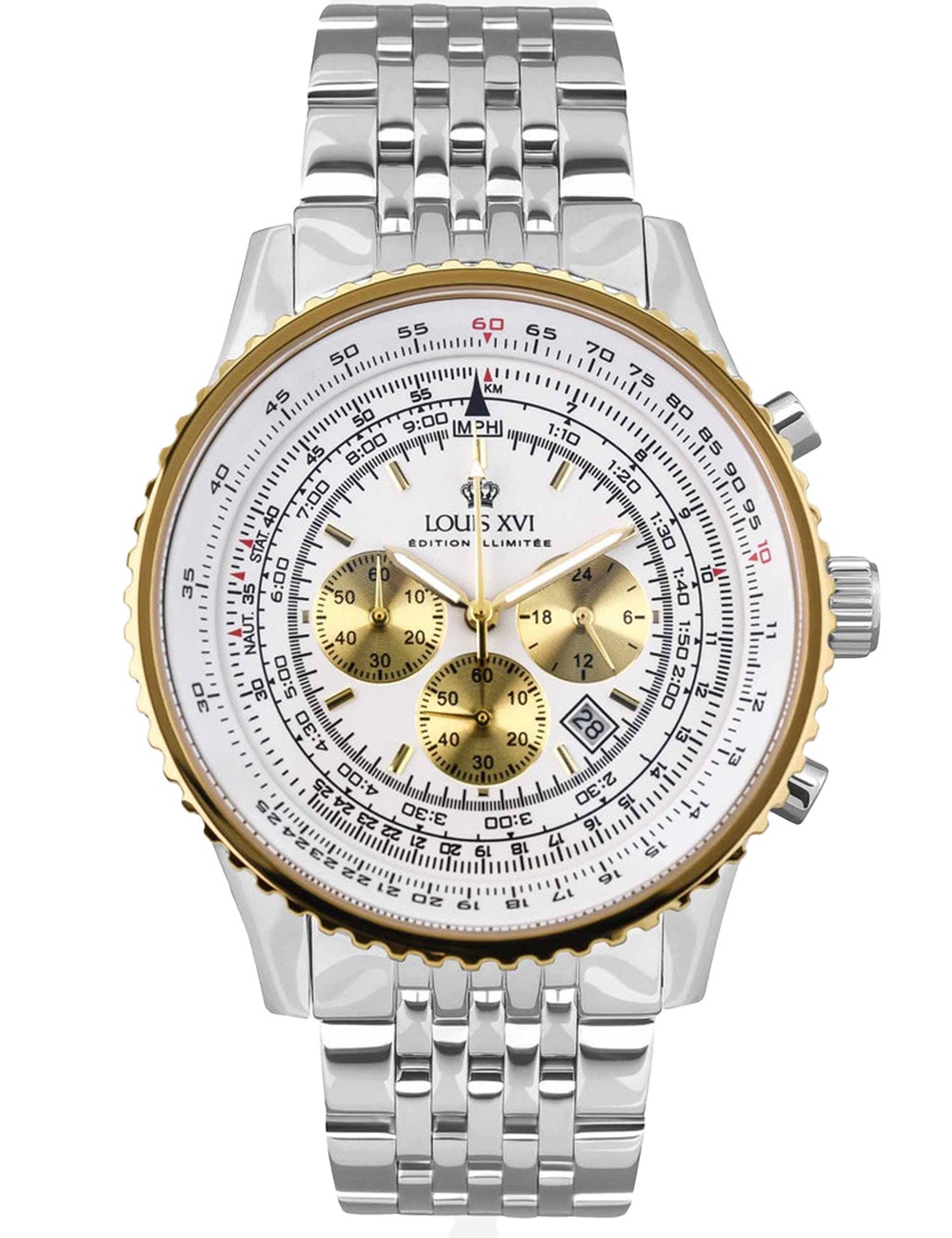 7640172148570 - Louis XVI LXVI3441 Herrenuhr Artagnan Chrono Limited 48mm 5ATM
