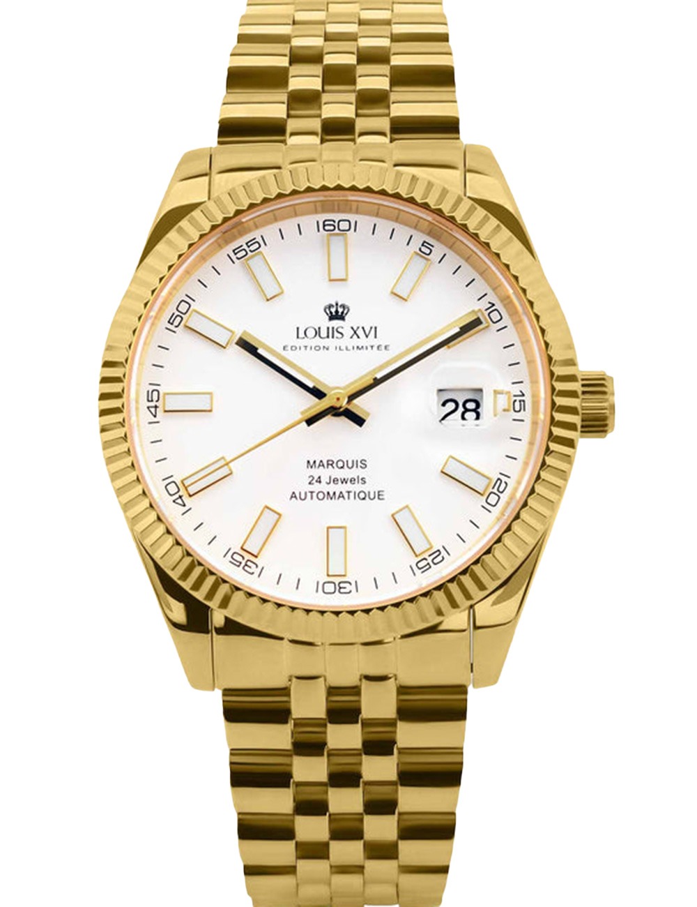 7640172148747 - Louis XVI LXVI3001 Herrenuhr Marquis Automatik Unlimited 42mm 5ATM 7640172148747 - Louis XVI LXVI3001 Herrenuhr Marquis Automatik Unlimited 42mm 5ATM