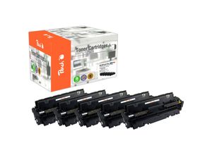 7640173435174 - H410A 5 Tonermodule (2*bk c m y) ersetzt HP No 410A CF410A*2 CF411A CF412A CF413A für zB HP Color LaserJet Pro MFP M 477 fdw (wiederaufbereitet)